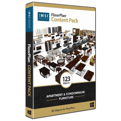 FloorPlan Content Pack  Stylish Furniture for Urban Spaces