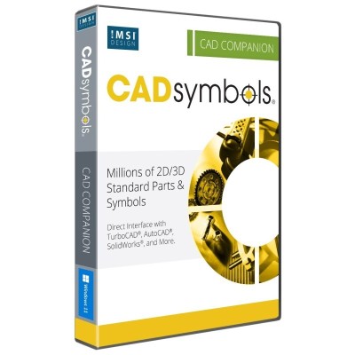 CAD Symbols 19  Extensive 2D/3D Symbol Library for Designers