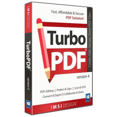 TurboPDF 4  Secure, Fast PDF Solution for Business