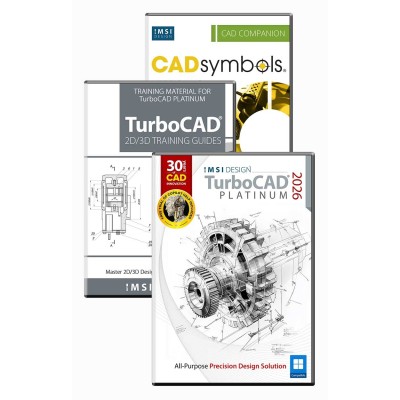 TurboCAD 2026 for Windows  Advanced 2D/3D CAD Design Software