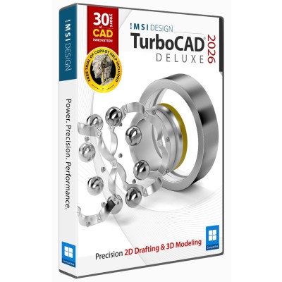 TurboCAD 2026 Upgrade | Enhanced Performance, New Features & Precision Tools