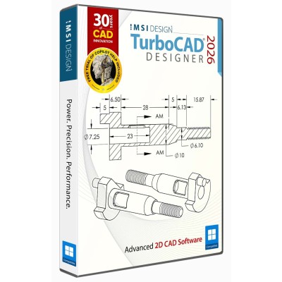 TurboCAD 2026 Upgrade | Enhanced Performance, New Features & Precision Tools
