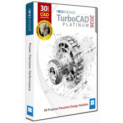TurboCAD 2026 Upgrade | Enhanced Performance, New Features & Precision Tools