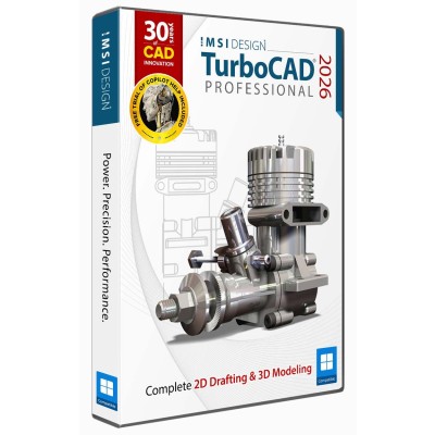 TurboCAD 2026 Upgrade | Enhanced Performance, New Features & Precision Tools