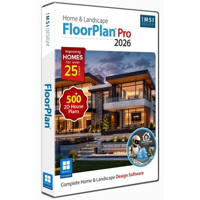 FloorPlan 2026 for Windows  Home & Interior Design Software
