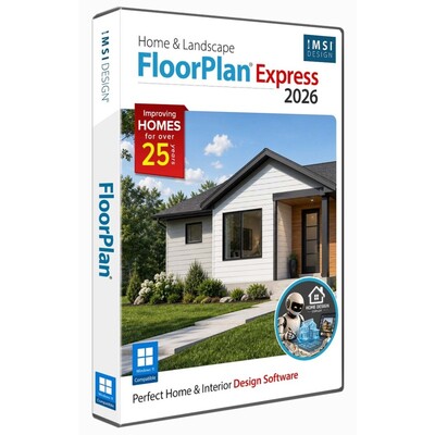 FloorPlan 2026 for Windows  Home & Interior Design Software