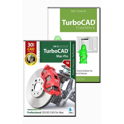 TurboCAD Mac 16  Advanced 2D/3D CAD Software for Mac