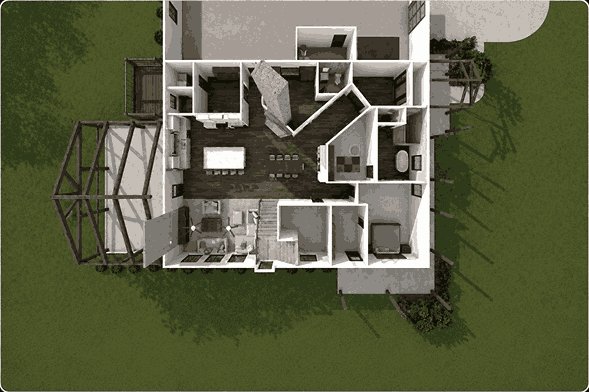 Enhanced aerial view