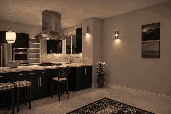 Luxury designer kitchen