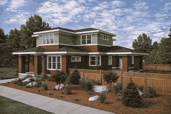 Photorealistic rendering result