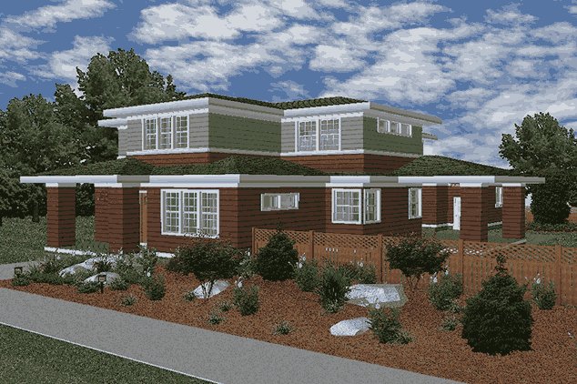 Original 3D rendering