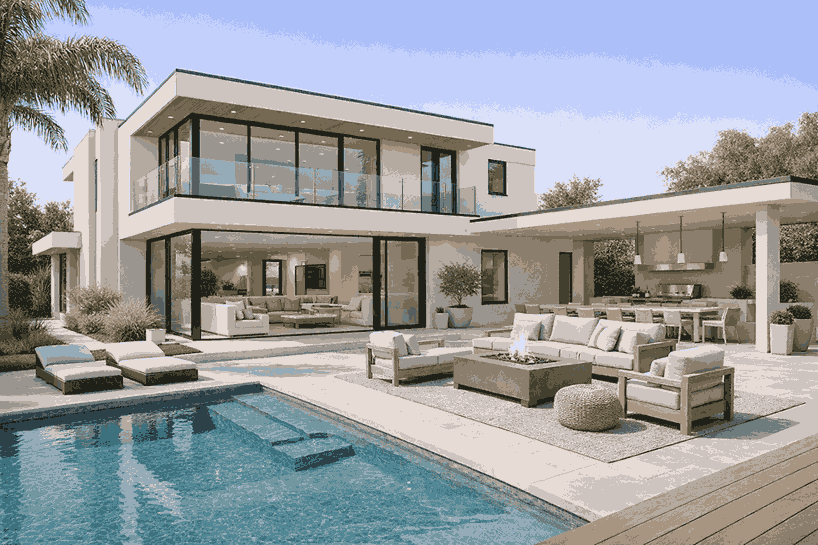 Home rendered as a Minimalist