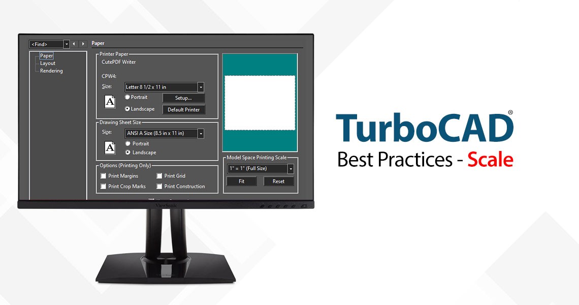 TurboCAD Best Practices - Scale